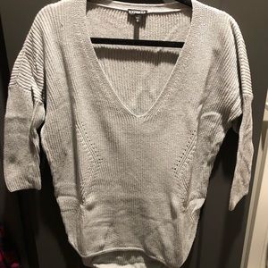 Gray sweater